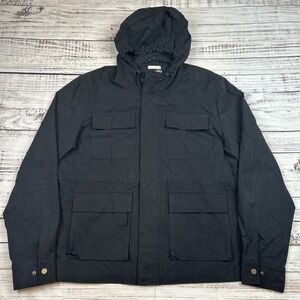 Alo Yoga Division Hooded Field Jacket Mens Size L Heavy Canvas Material Ripstop